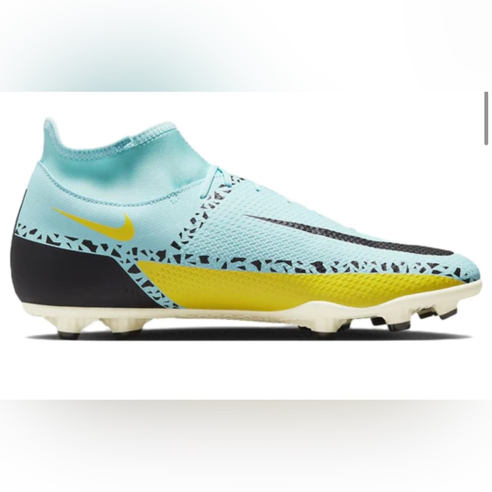 Nike Phantom Athletic Shoes - Light Blue, Yellow, Black - Picture 3 of 14